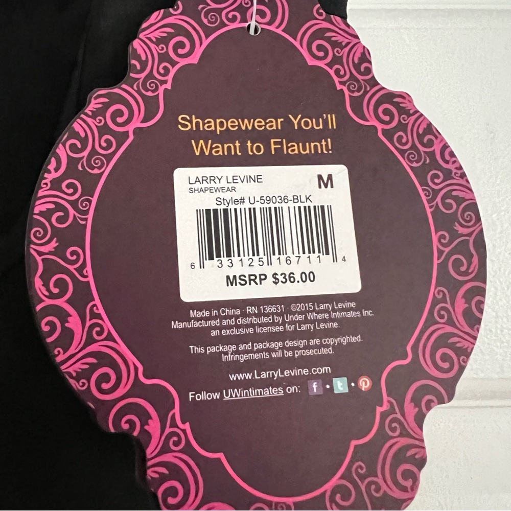 Larry Levine Shapewear - Medium - Brand New with Tags NWT